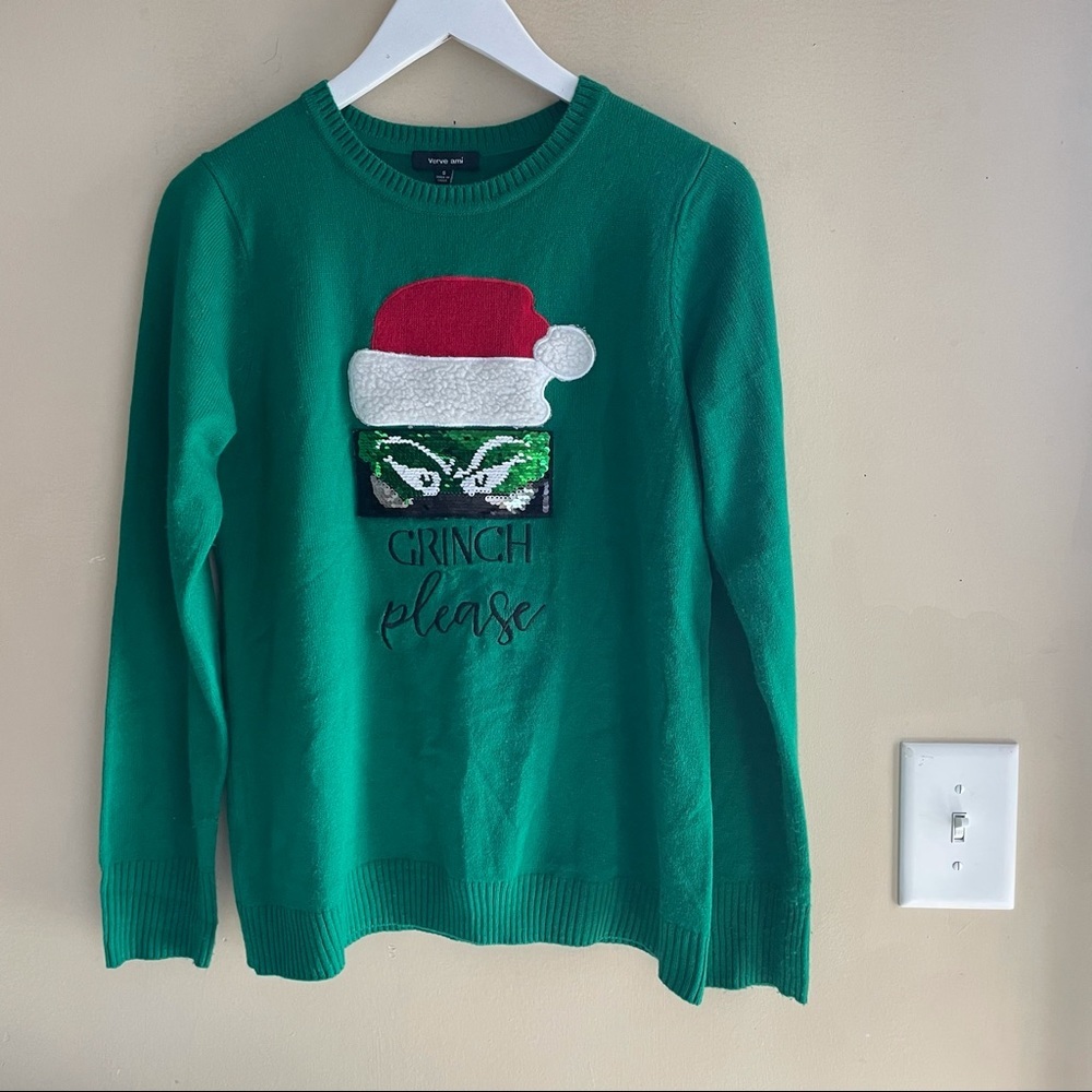 Verve Ami grinch sweater (small)